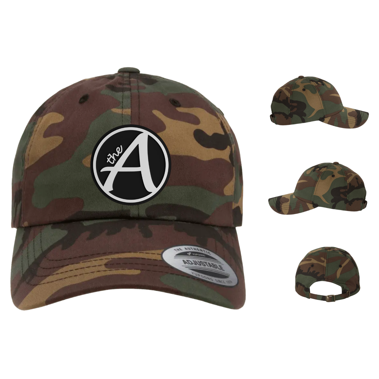 Yupoong 6245 - Dad Hat - Ultra Low Profile - Classic BW Collection