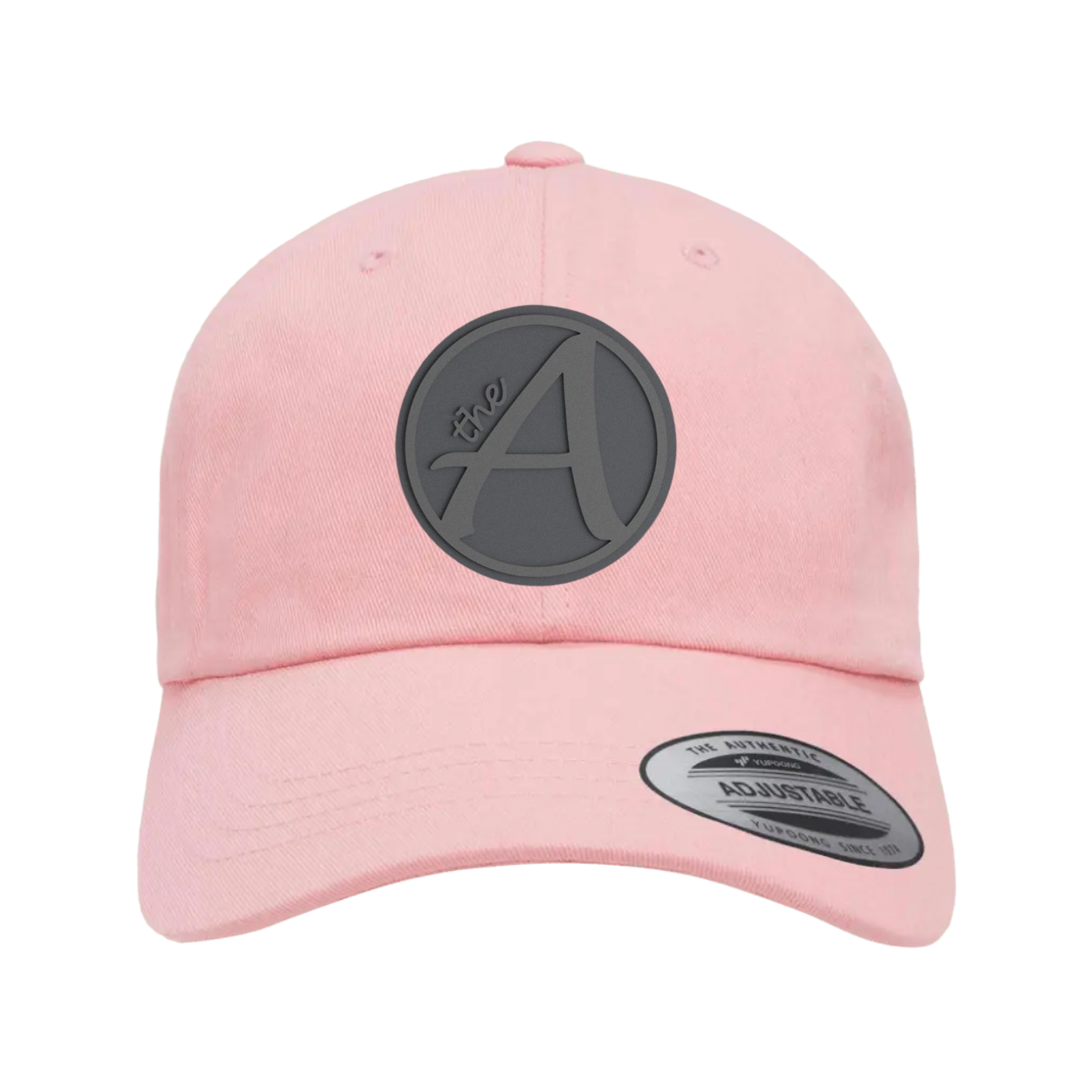 Yupoong 6245 - Dad Hat - Ultra Low Profile - Grey Wolf - Grey On Grey