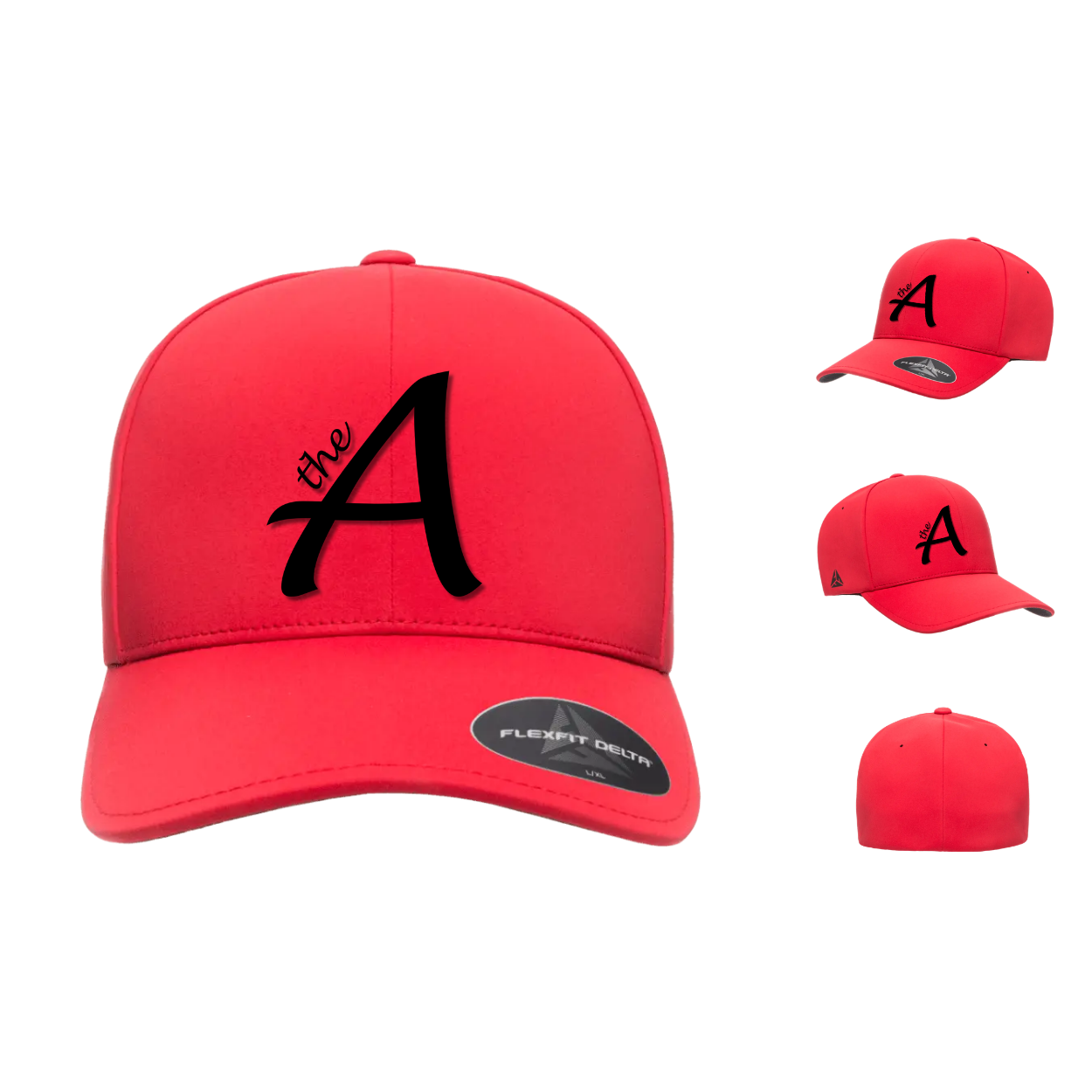 Flexfit 180 - Delta Seamless Fitted Cap - Mid Profile - the_A Collection One