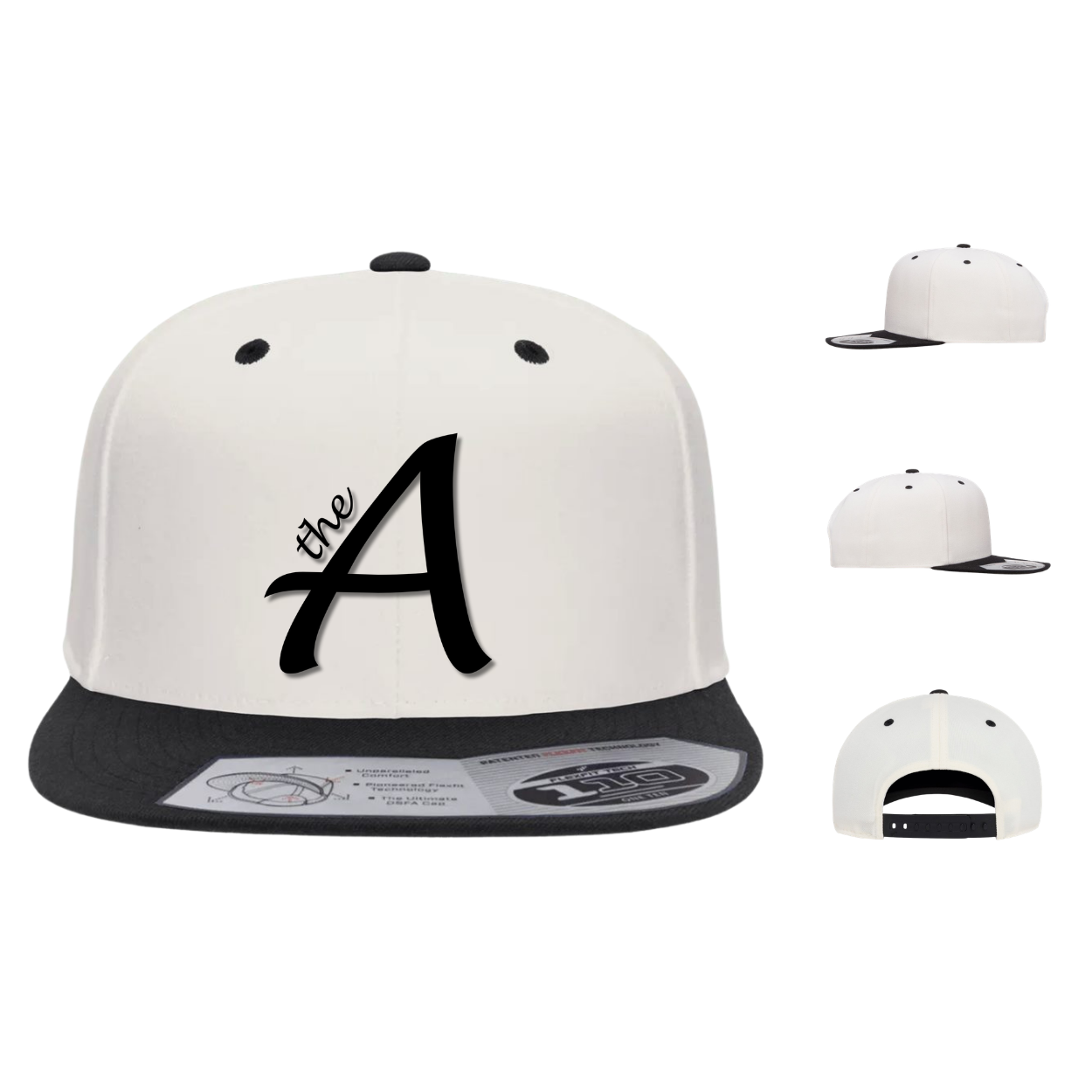 Flexfit 110 Two Tone - Flat Bill Hat - High Profile - the_A Collection One