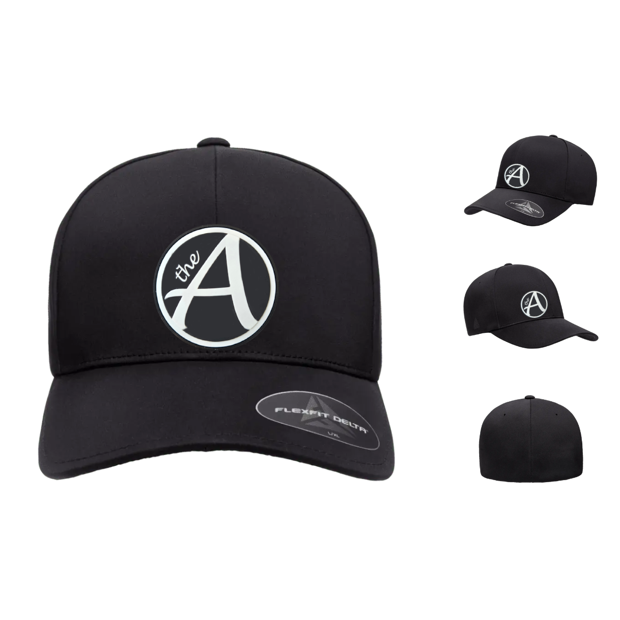 Flexfit 180 - Delta Seamless Fitted Cap - Mid Profile - Classic BW Collection