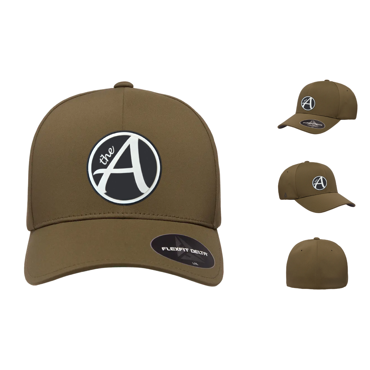 Flexfit 180 - Delta Seamless Fitted Cap - Mid Profile - Classic BW Collection