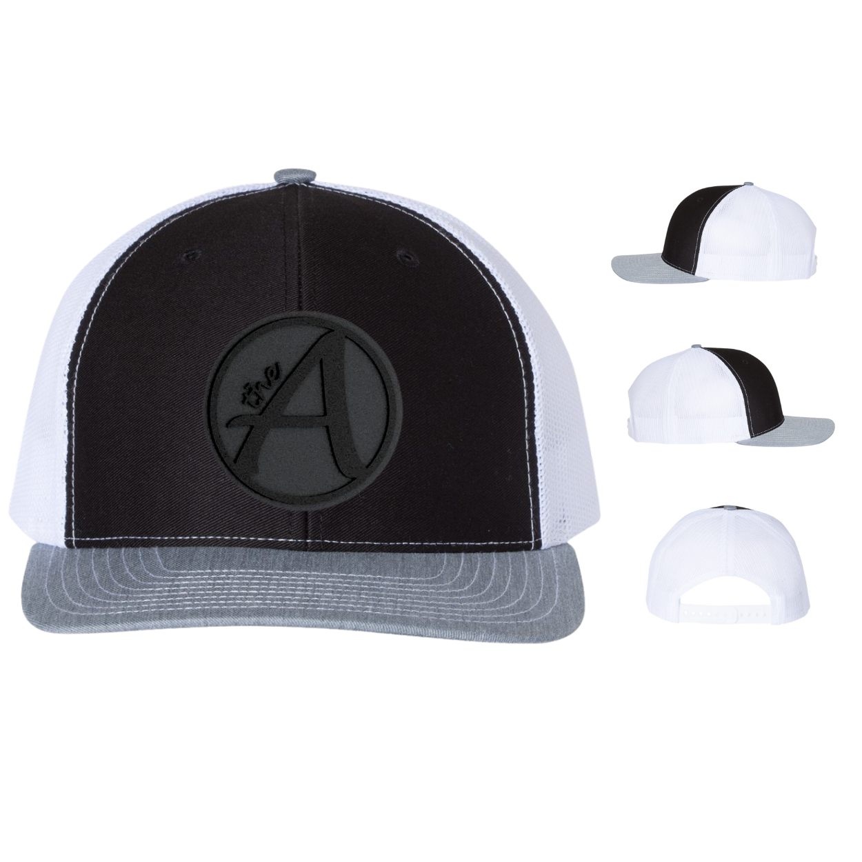 Richardson 112 Trucker Hat - Mid Profile - Black Series