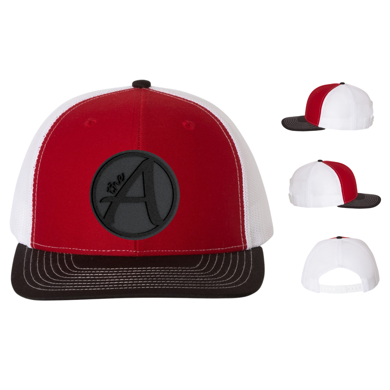 Richardson 112 Trucker Hat - Mid Profile - Black Series