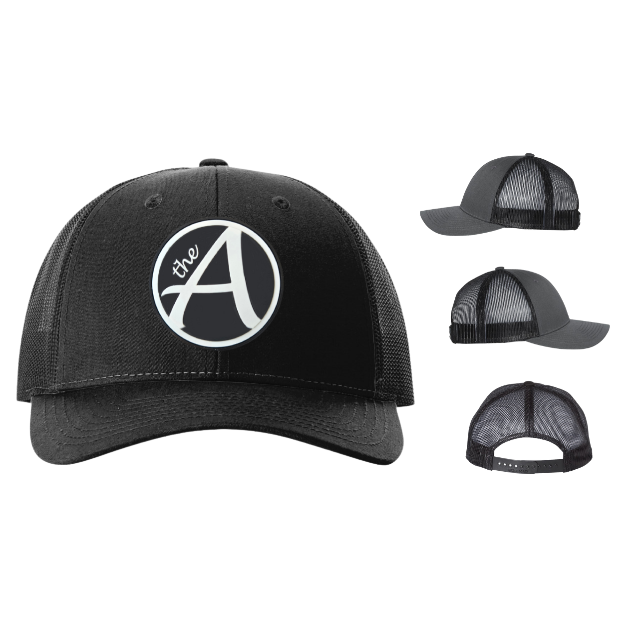 Richardson 115 Trucker Hat - Low Profile - Classic BW Collection