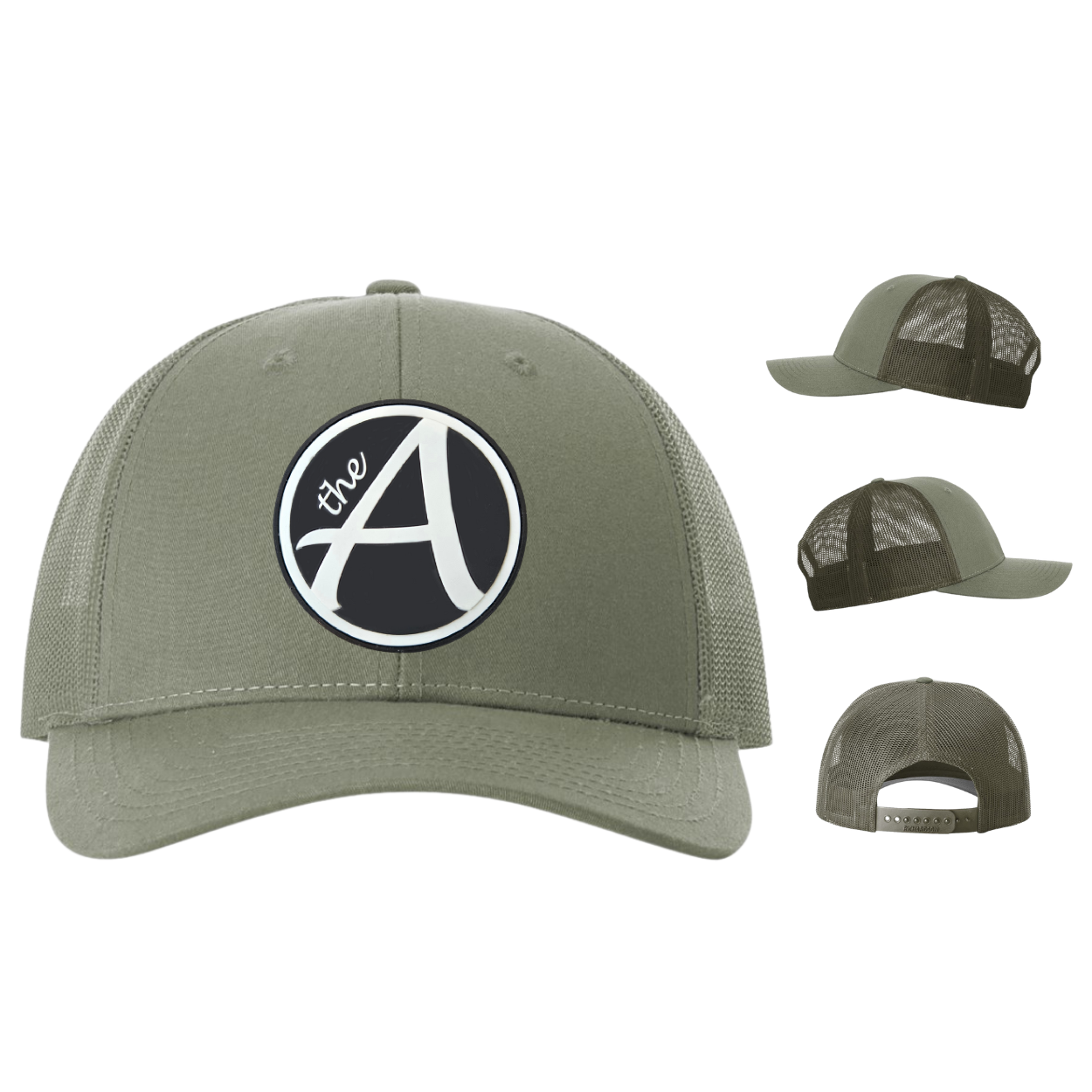 Richardson 115 Trucker Hat - Low Profile - Classic BW Collection