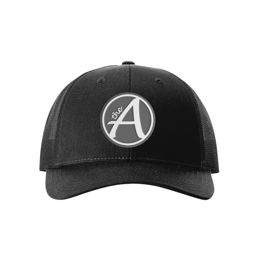 Richardson 115 Trucker Hat - Low Profile - Grey Wolf - White & Grey