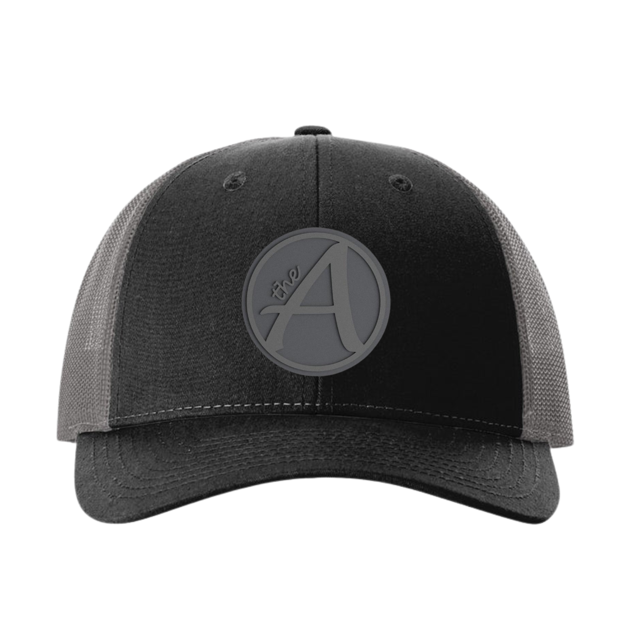 Richardson 115 Trucker Hat - Low Profile - Grey Wolf - Grey On Grey