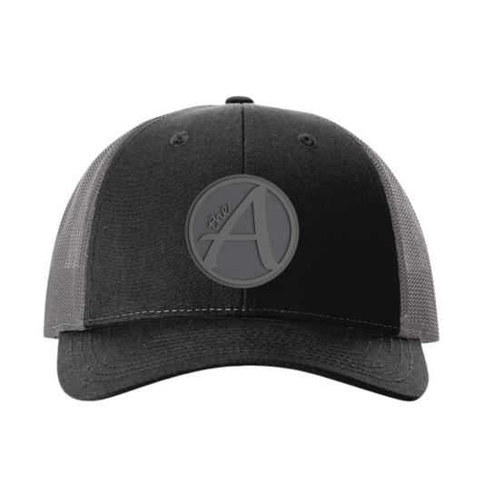 Richardson 115 Trucker Hat - Low Profile - Grey Wolf - Grey On Grey