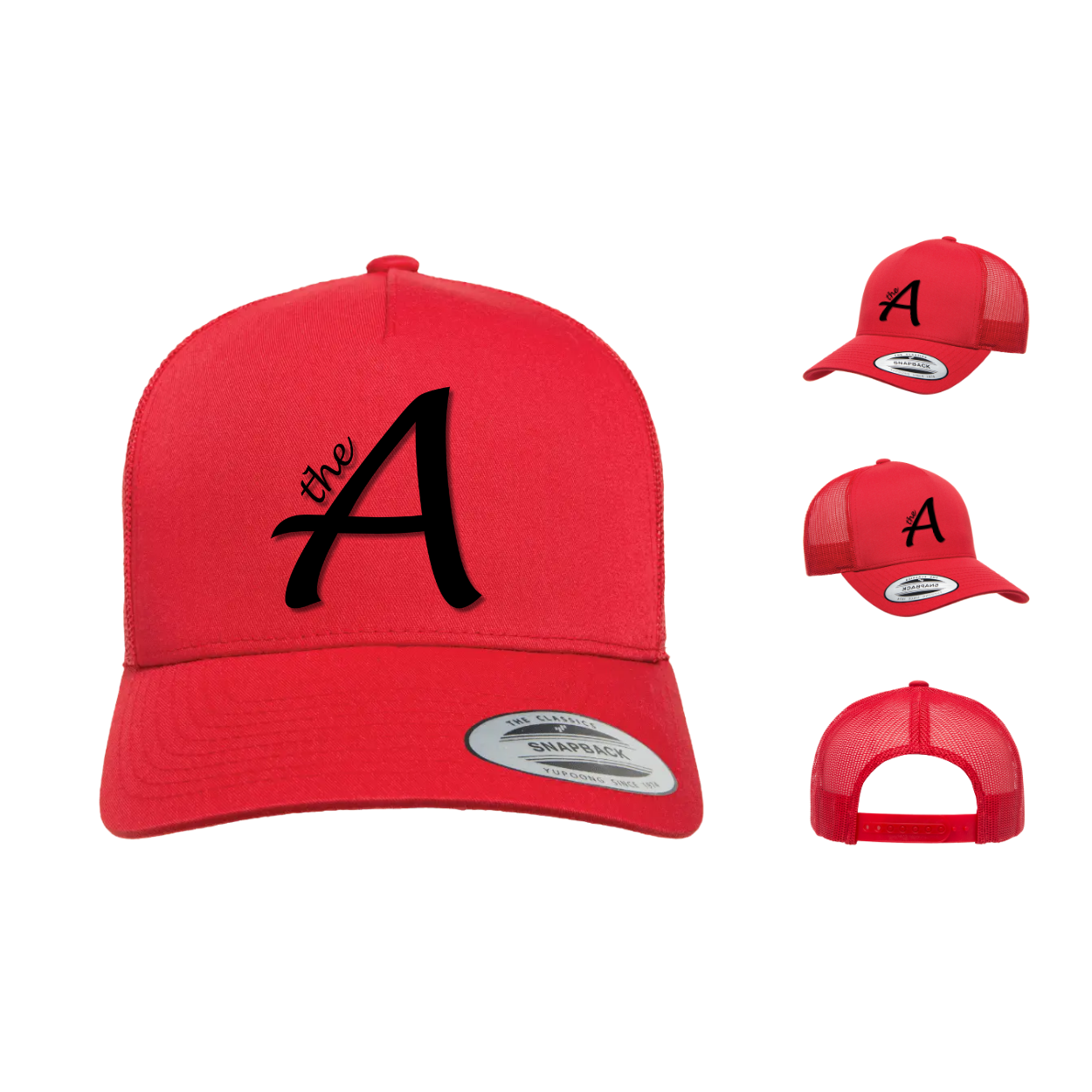 Yupoong 6506 - Five Panel Trucker - Mid Profile - the A_Collection One