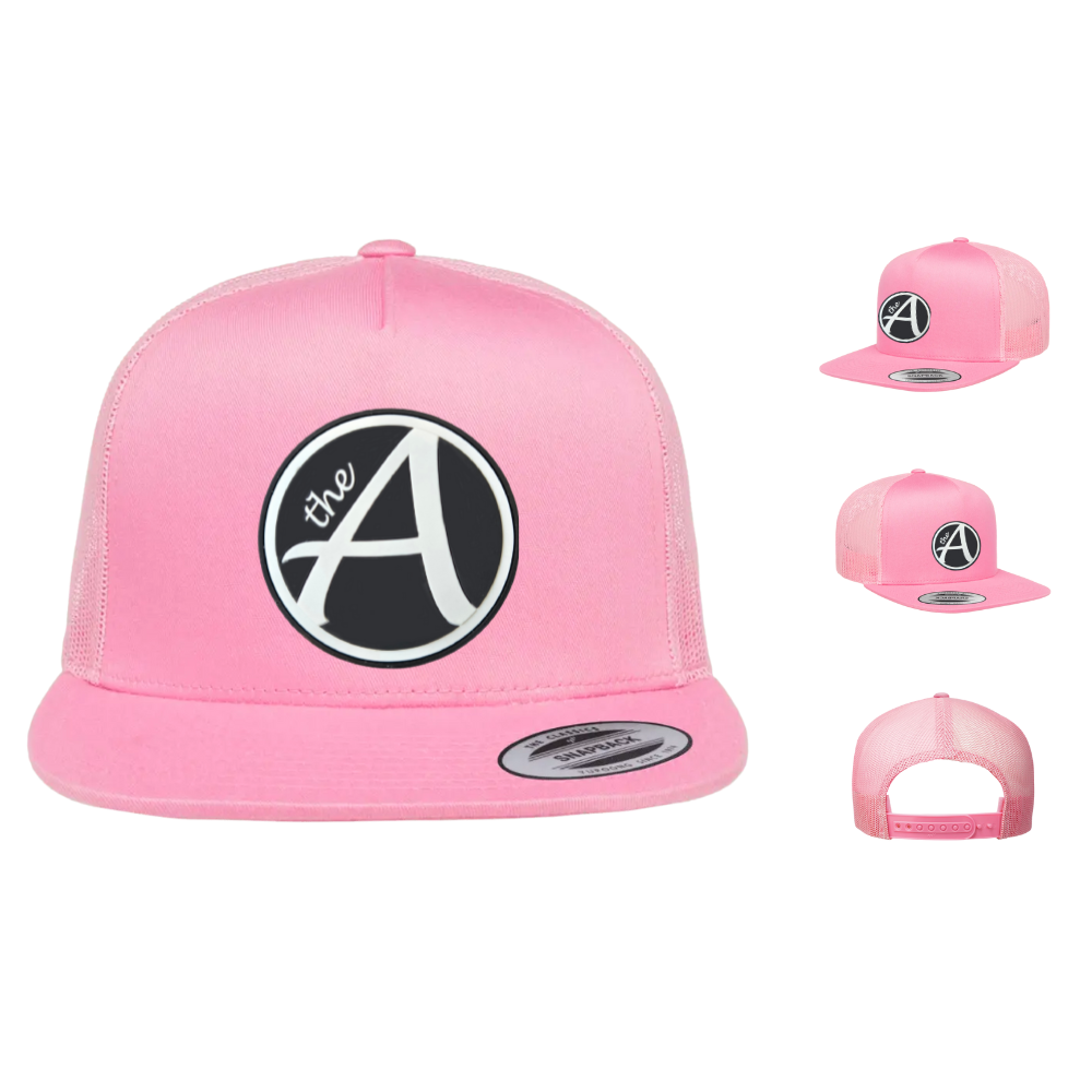 Yupoong 6006 - Flat Bill Hat - High Profile - Classic BW Collection