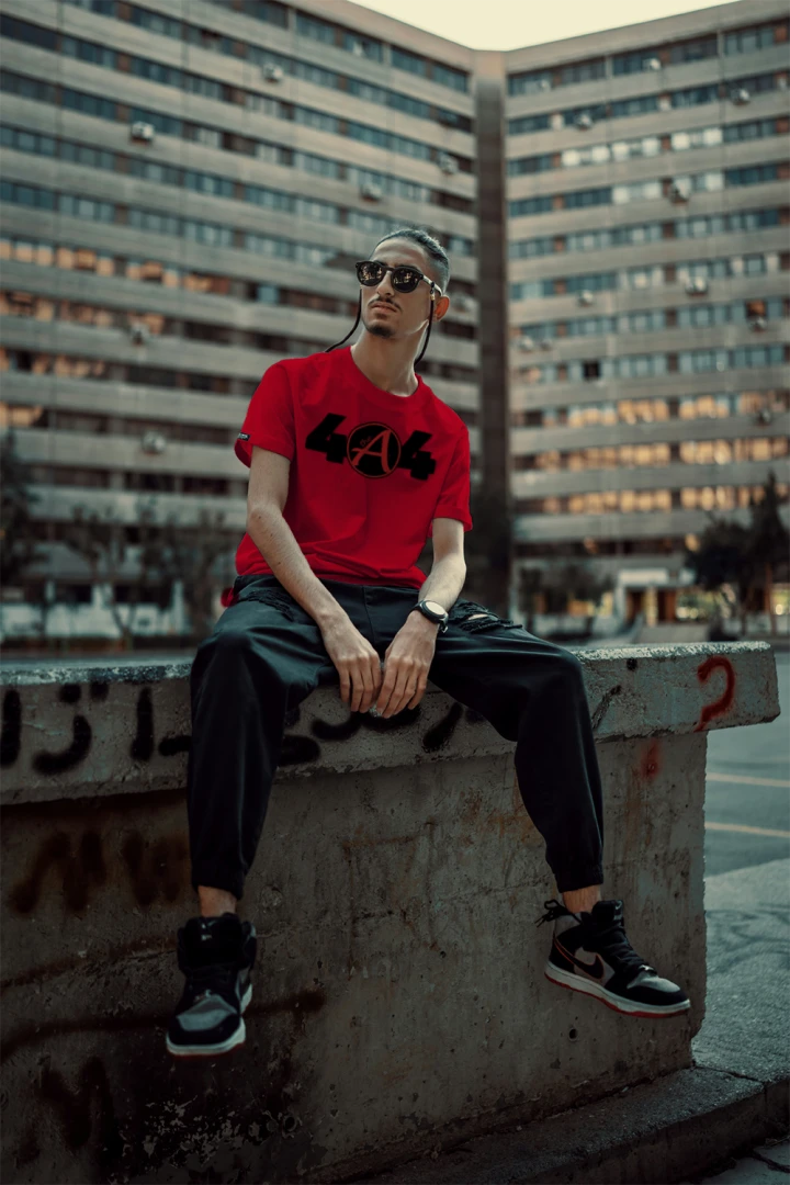 404 Red and Black Logo