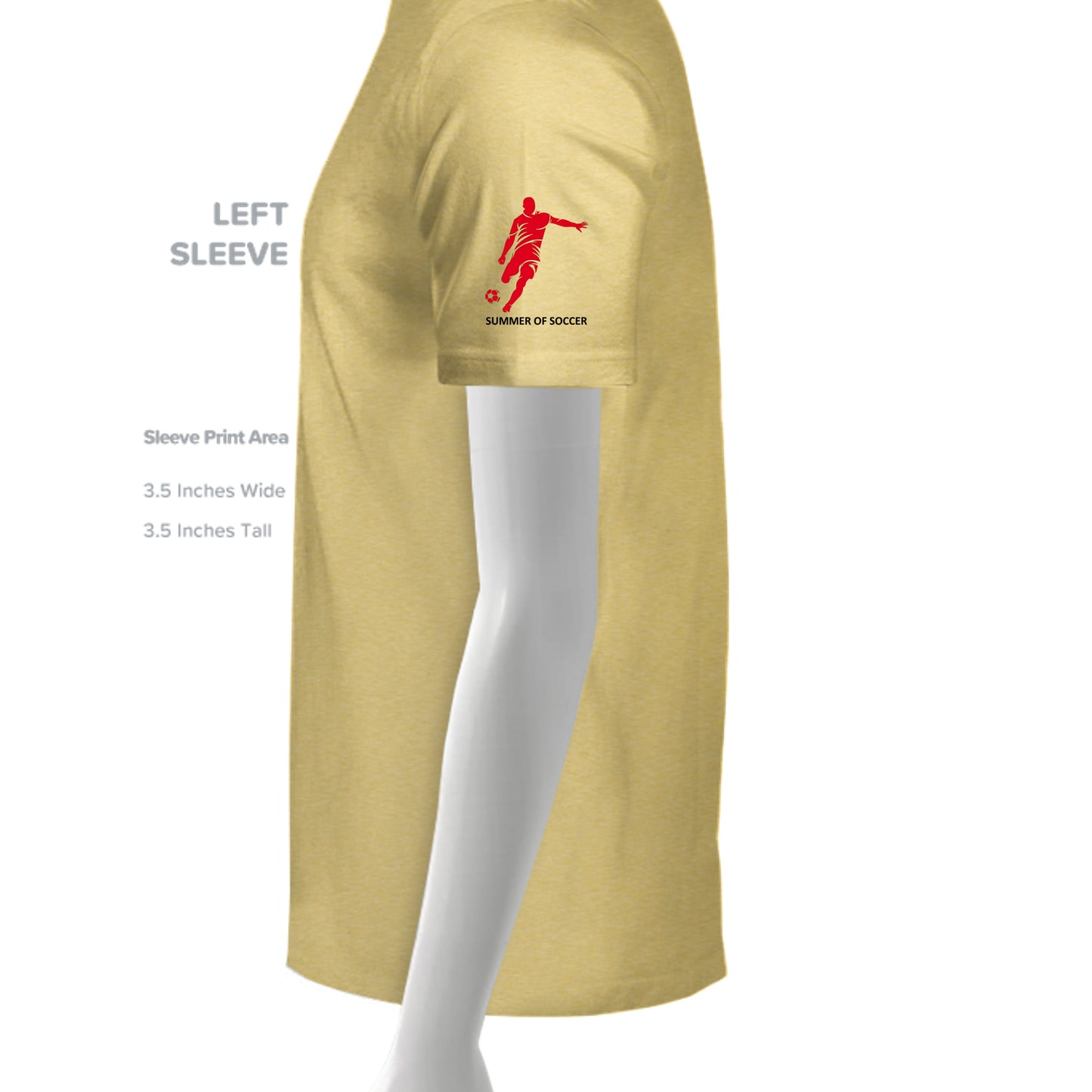 Mustard Triblend - 3413C - SLEEVE_LEFT