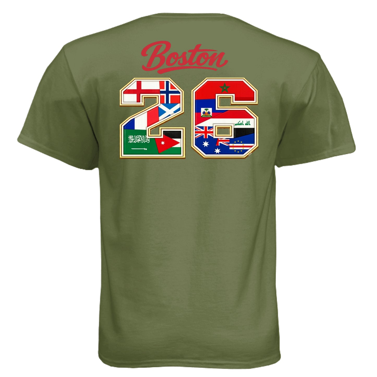 Military Green - N6210 - BACK