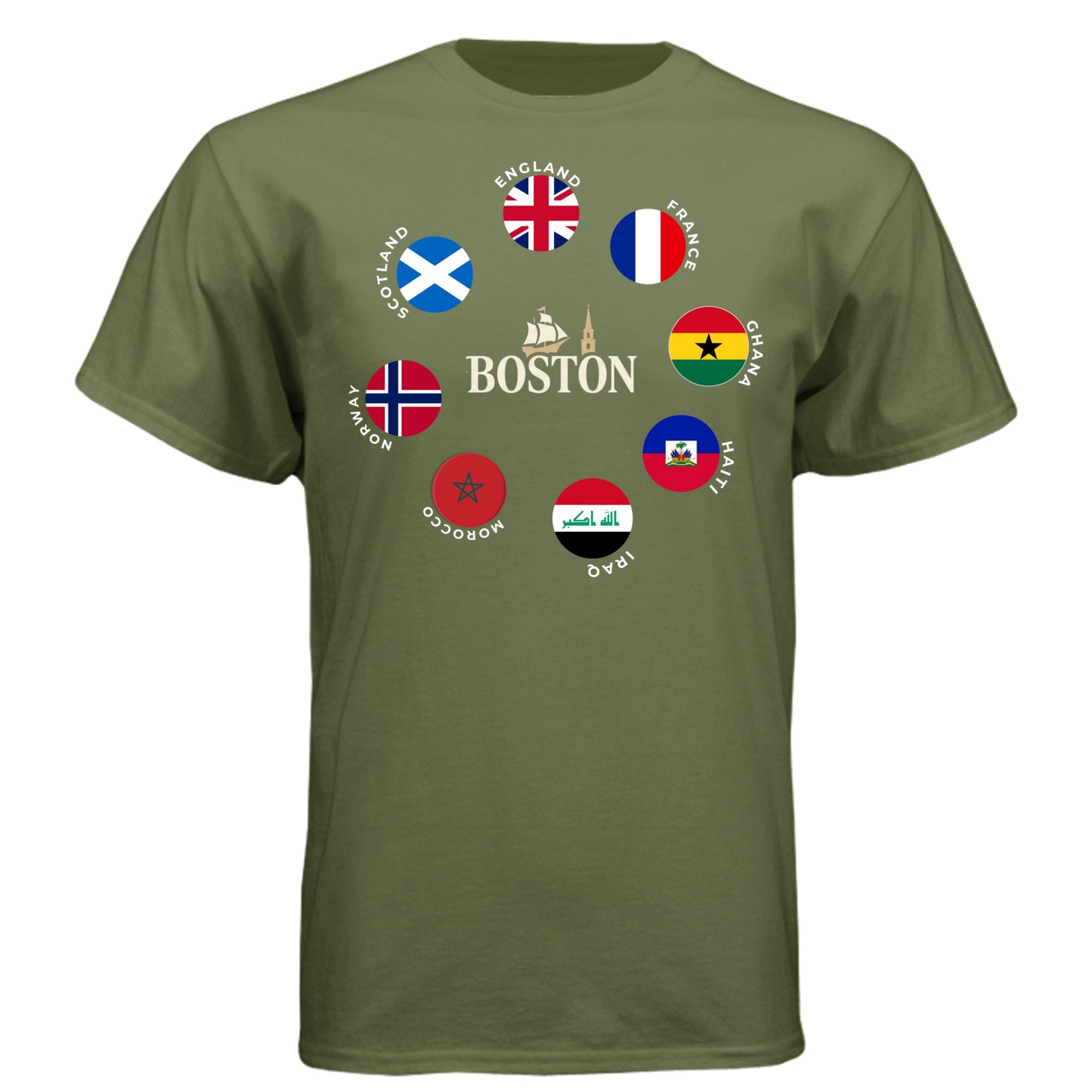 Military Green - N6210 - FRONT