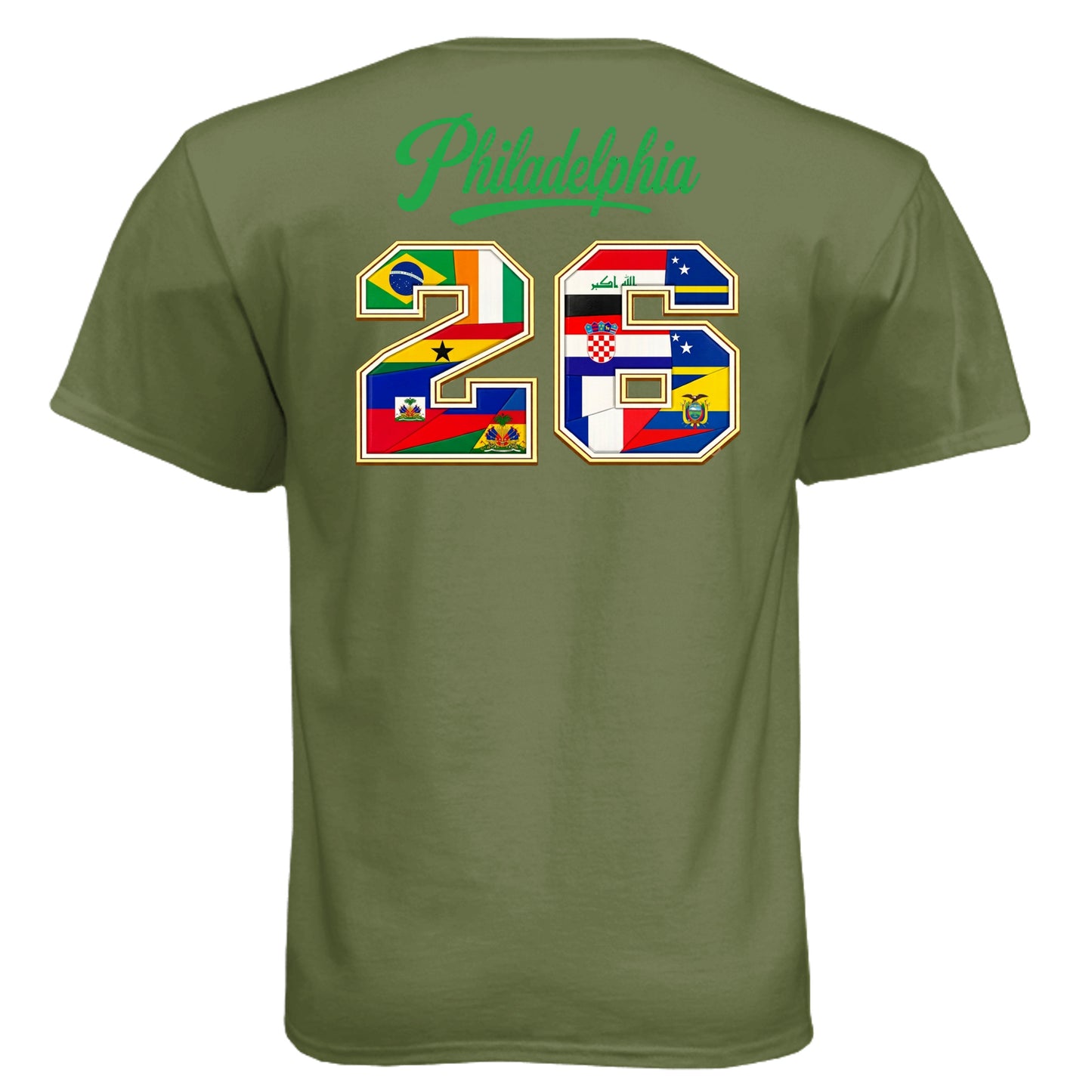 Military Green - N6210 - BACK