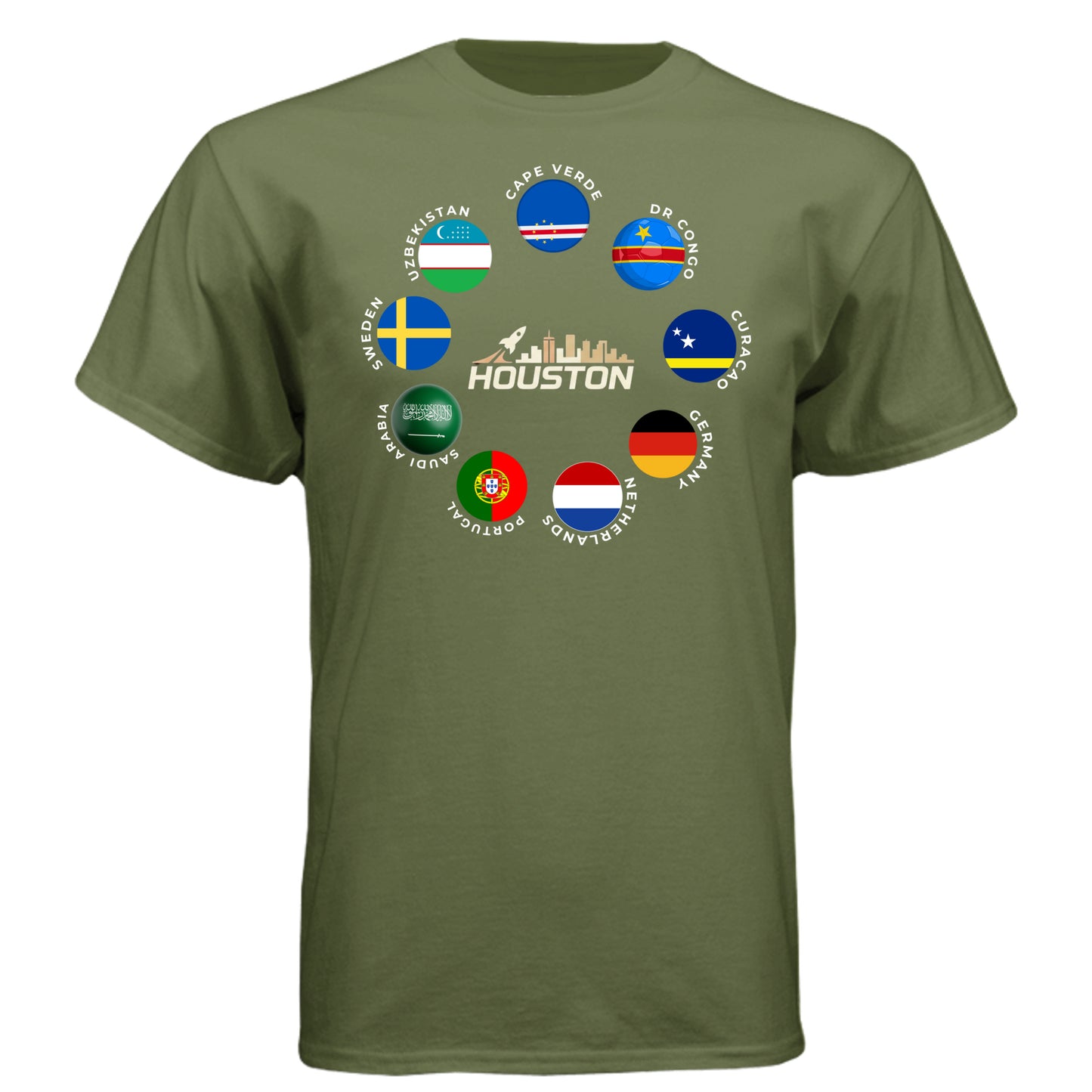 Military Green - N6210 - FRONT