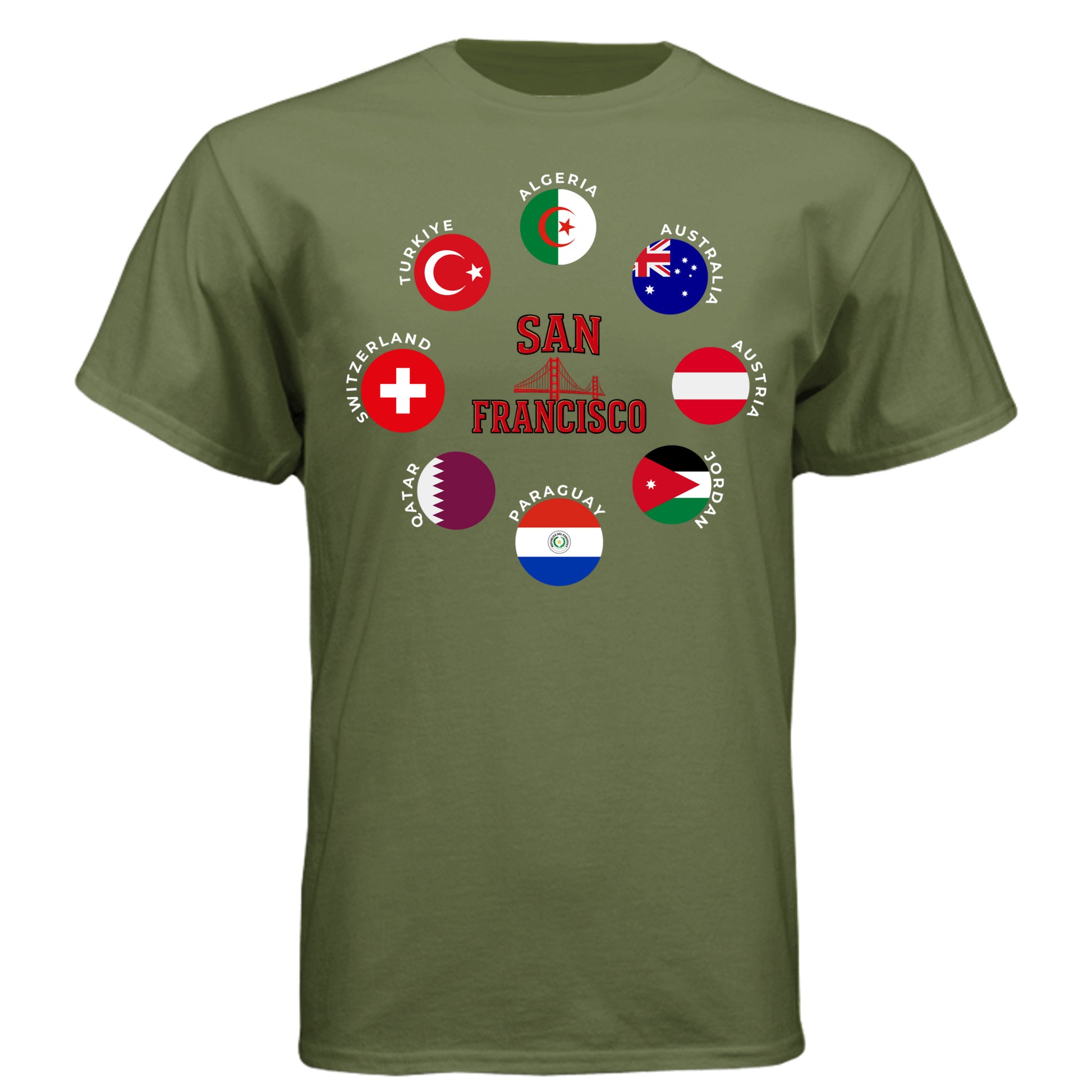Military Green - N6210 - FRONT