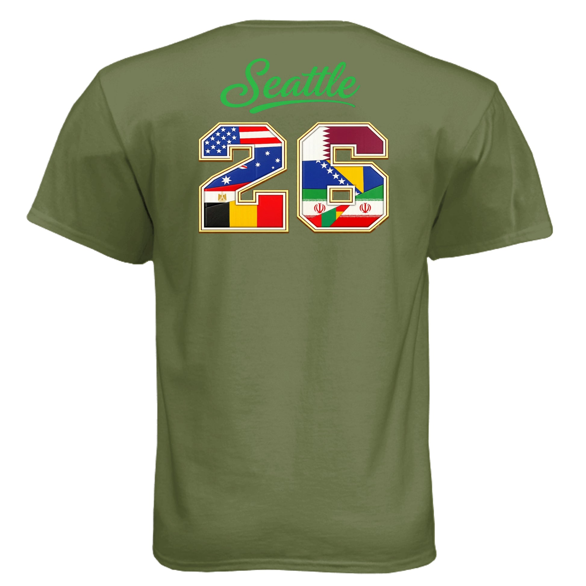 Military Green - N6210 - BACK