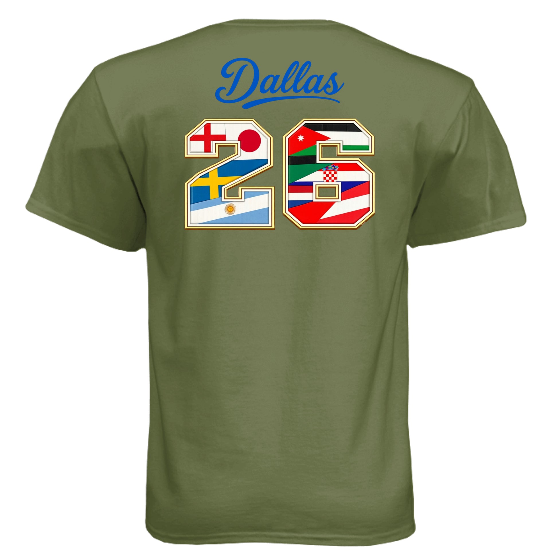Military Green - N6210 - BACK