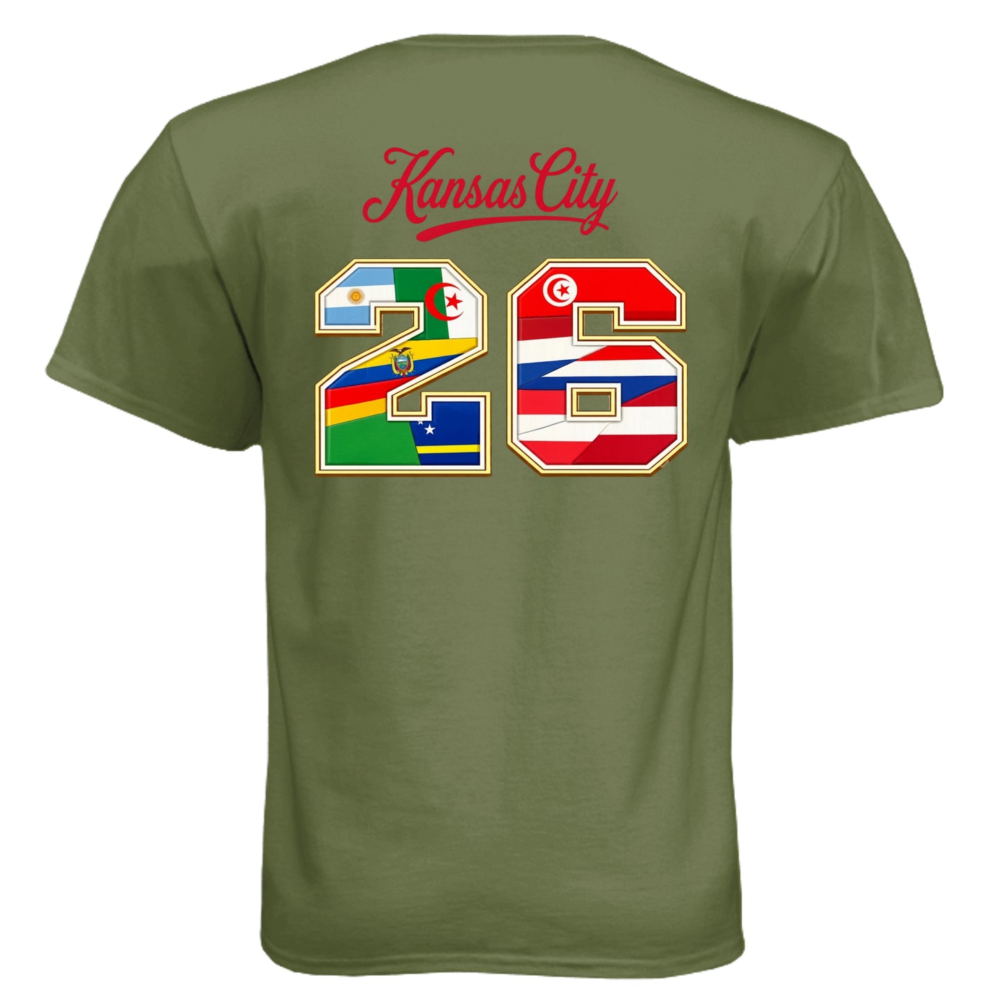Military Green - N6210 - BACK