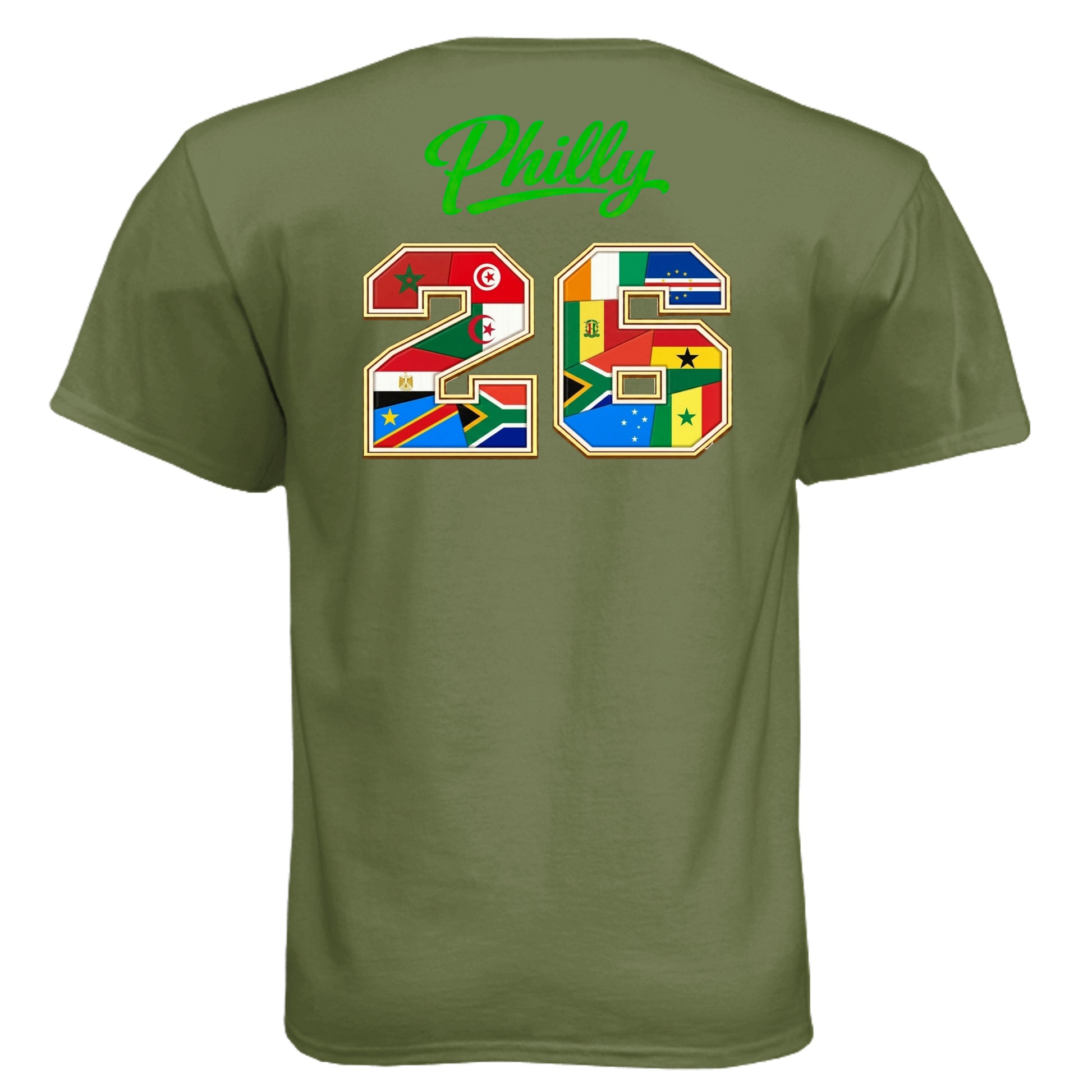 Military Green - N6210 - BACK
