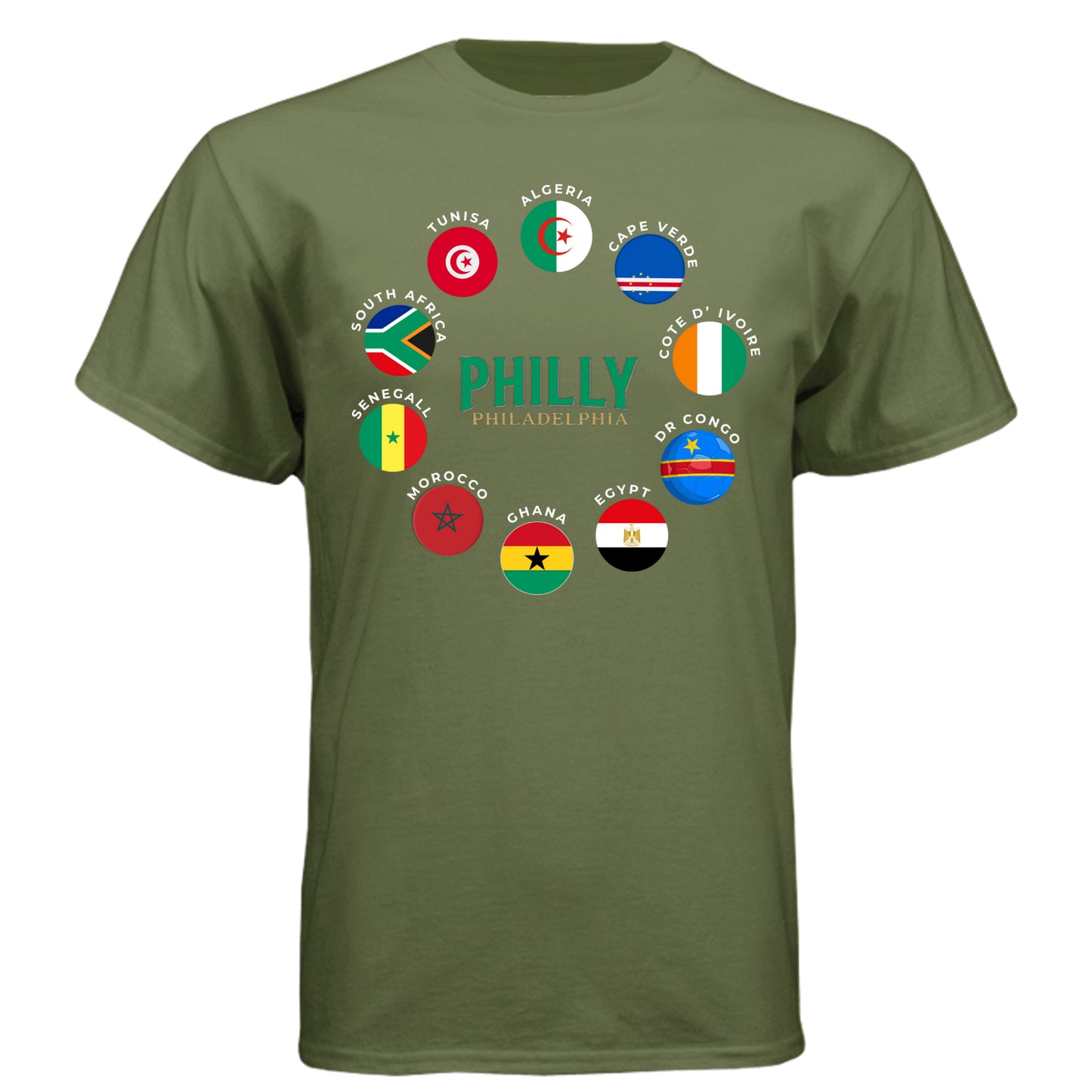 Military Green - N6210 - FRONT