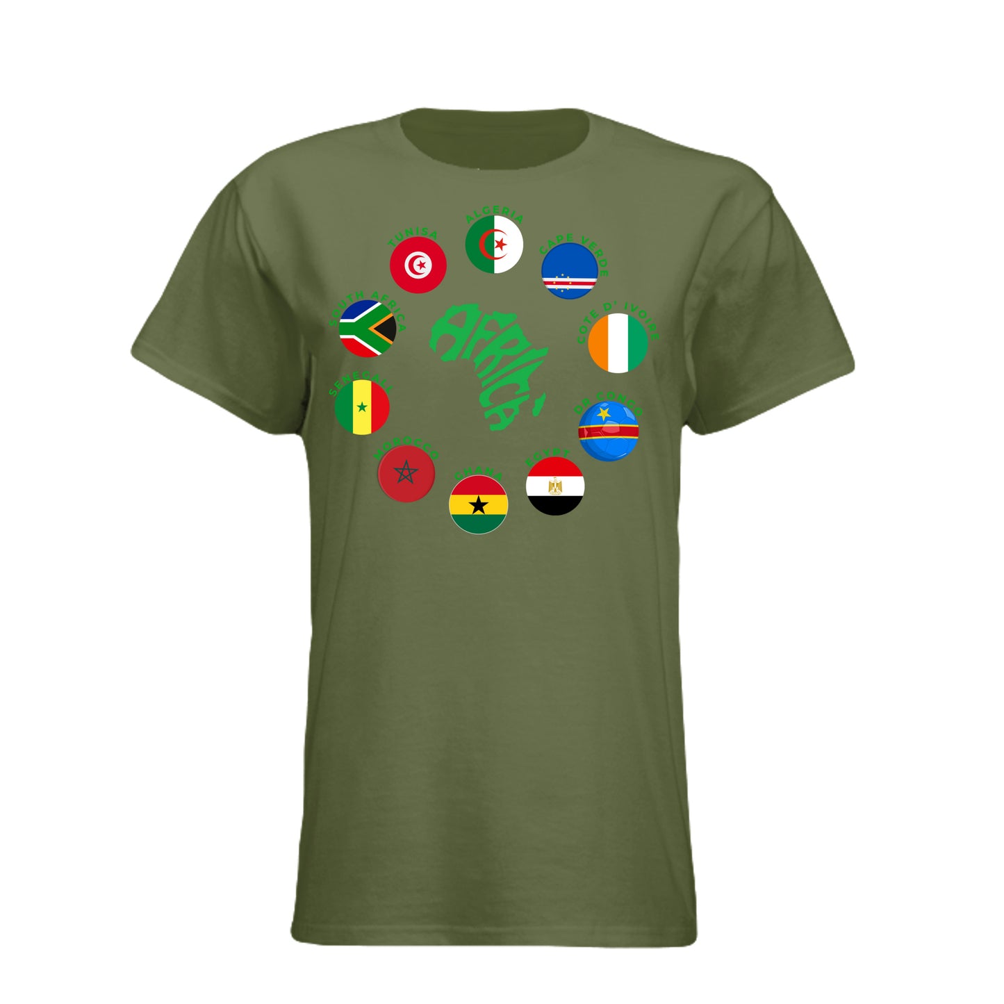 MILITARY GREEN - 6610 - FRONT