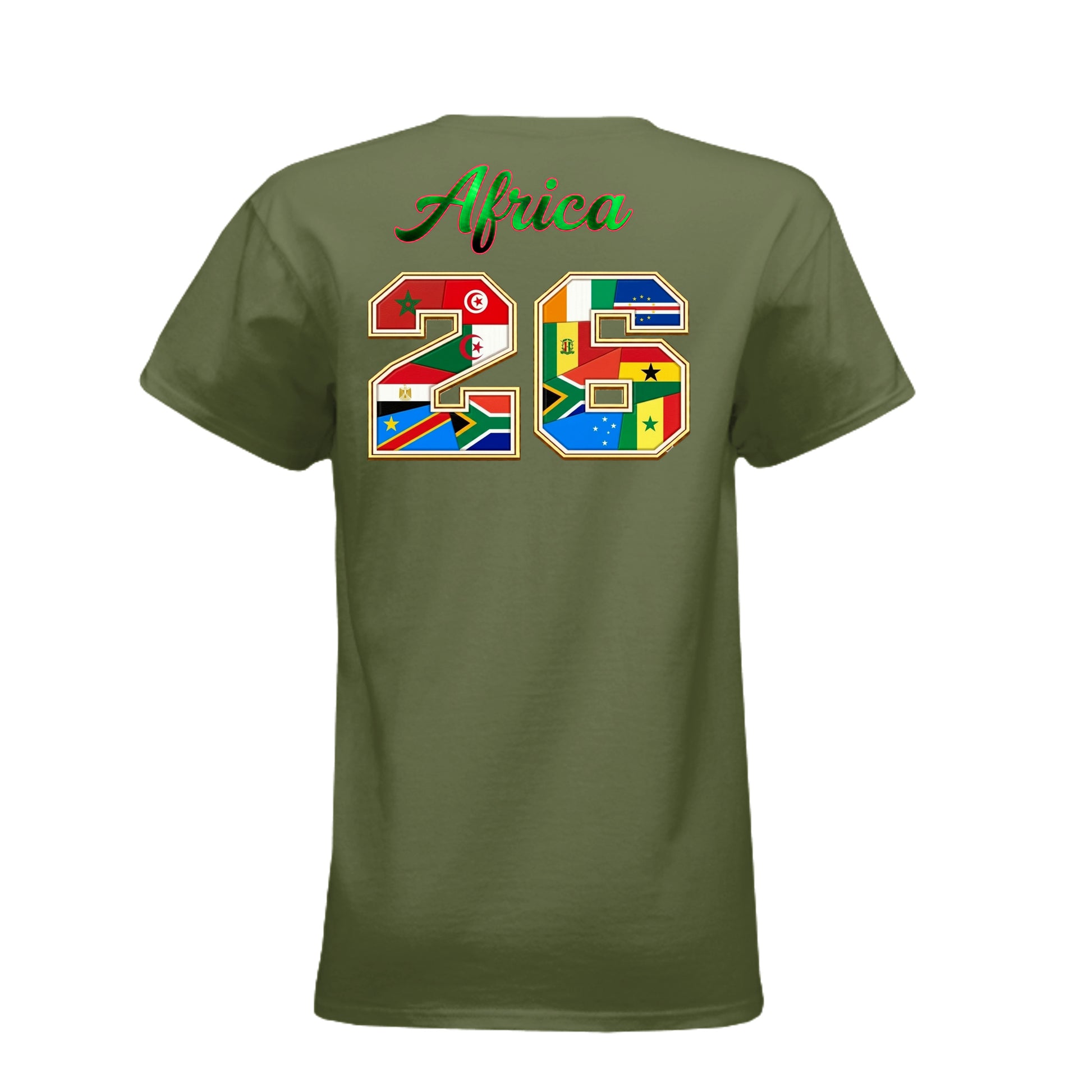 MILITARY GREEN - 6610 - BACK
