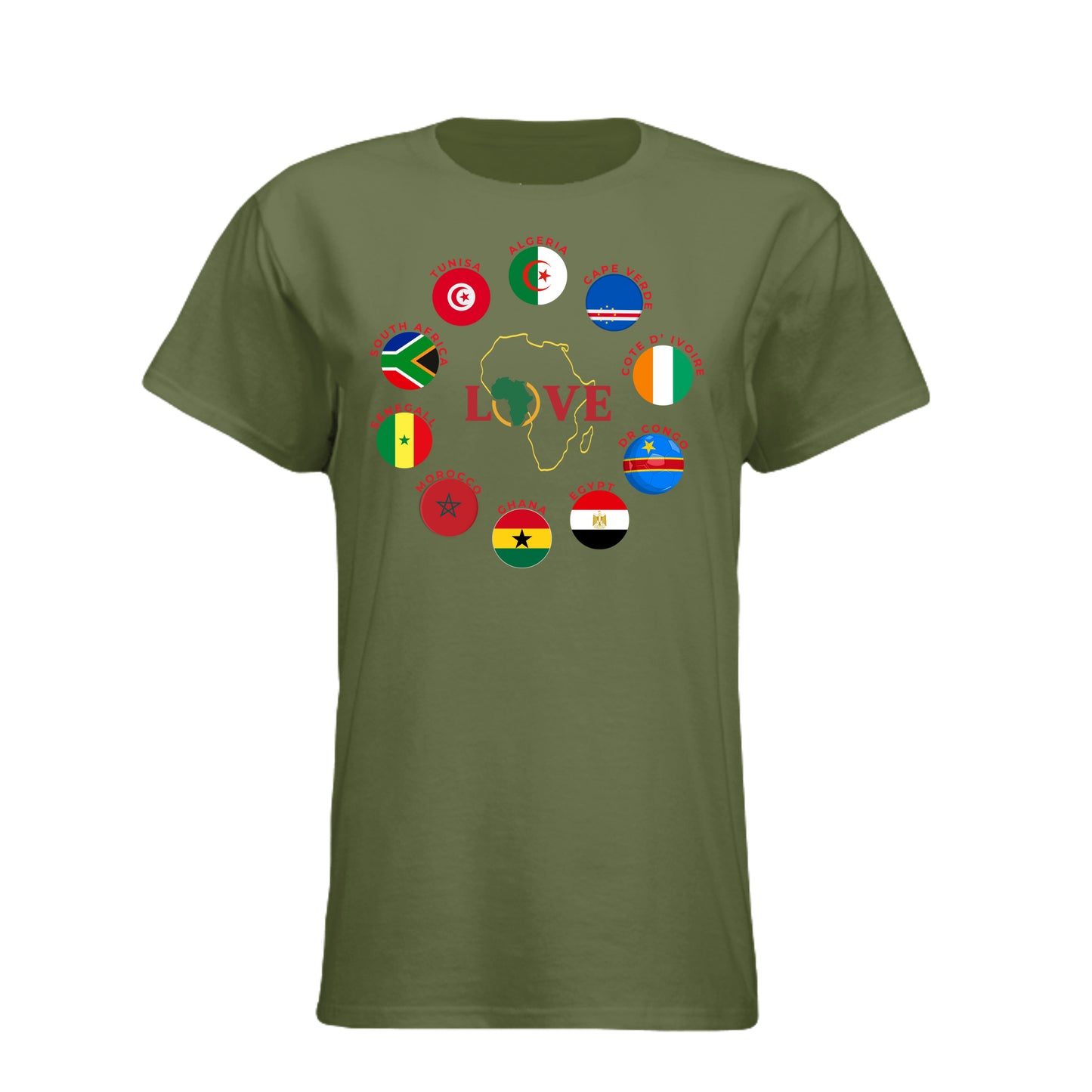 MILITARY GREEN - 6610 - FRONT