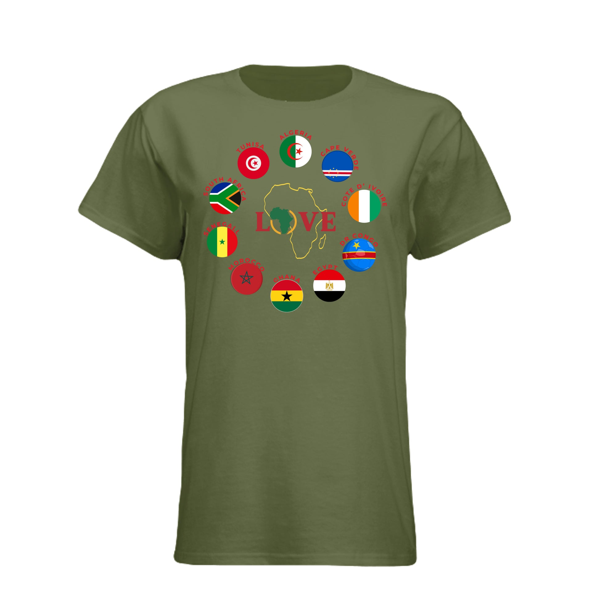 MILITARY GREEN - 6610 - FRONT