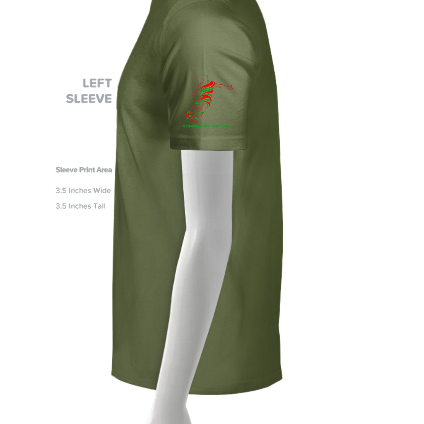MILITARY GREEN - 6610 - SLEEVE_LEFT